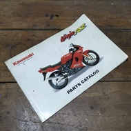 Original Ninja RR manual catalog book Ninja 150 RR manual