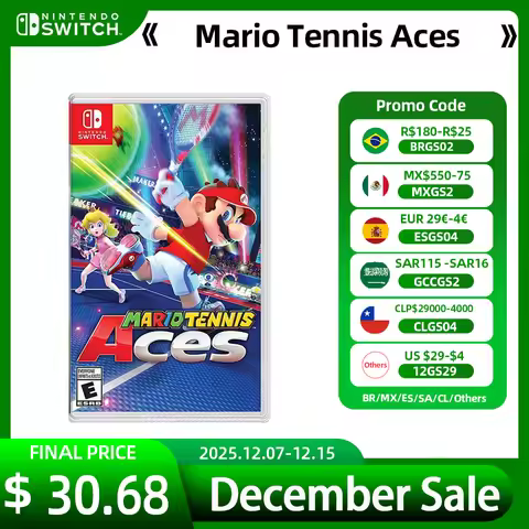 Mario Tennis Aces - Nintendo Switch Game Deals 100% Original Games Cartridge Physical Card support T