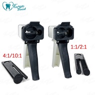 Dental Impression Mixing Gun Dispenser 4:1/10:1 & 1:1/2:1, Dental Dispensing Gun for Composite Resin
