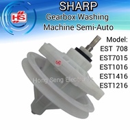 SHARP EST708 EST7015 EST1016 EST1416 EST1216 Gearbox Washing Machine Semi-Auto / Mesin Basuh Separuh