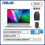 Asus Vivobook Pro 15 K3500P-AL1107TS 15.6'' FHD OLED Laptop Silver ( I5-11300H, 8GB, 512GB SSD, Intel, W10, HS )