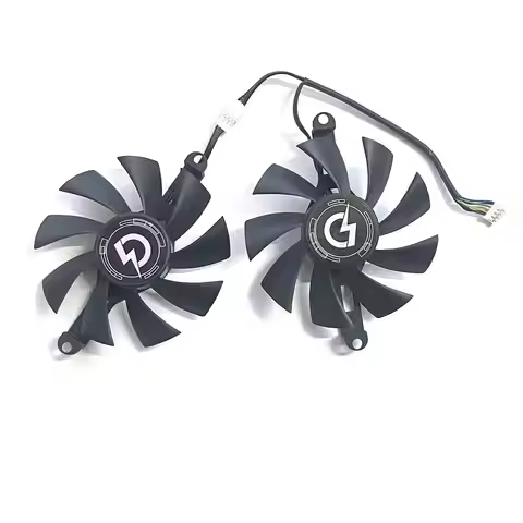 Brand new 2 FAN 85MM 4PIN RX5500 XT GPU fan for Panlei RX 5500XT RX 580 8G 2048SP RX550 graphics car