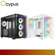 OCYPUS IOTA C70 CURVE (BLACK/WHITE) ARGB (COMPUTER CASE/COMPUTER CASE)