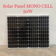 50W Solar Panel MONO Crystalline  Cell 18V/50W Outdoor Waterproof