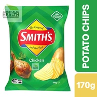 [CLEARANCE Expiry: 15/02/2026] Smith's Crinkle Cut Chicken Potato Chips 170g