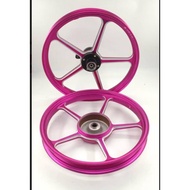 YAMAHA NVX NVX155 AEROX FORGING RIM AJI RACING 505 17 INCI 17 INCHES PLUG AND PLAY 100% ORIGINAL