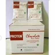 PROTEN SUSU KEDELAI RASA COKELAT 1 DUS ISI 20 PCS