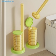 HUMBERTO Disposable Toilet Brush, Hygienic 360° Cleaning Replaceable Cleaning Brush, Toilet Brush Se