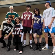 【From Perak】ProMan Men's short-sleeved basketball hip-hop jersey T-shirts men's and women's casual T