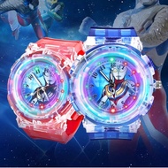 Children Boy Toys Digasello Ultraman Digital Watch 3-6 Years Old Boy Baby Luminous Toy Watch