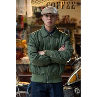 Norman Dragon American Military Uniform Air Force B15 Marilyn Monroe Same Style Winter Bomber Jacket