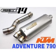 Project79 Exhaust KTM 790 Adventure Tabung Muffler Adventure790 Stainless Steel Project 79 QPM13 Exh