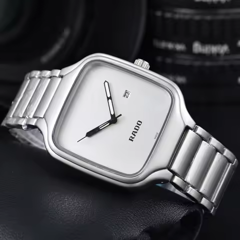 TOP Quality Rado Original Brand Watches For Mens Fashion Multifunction Auto Date Quartz Watch Classi