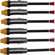HOLDWELL 6PCS Fuel Injector Nozzle 4W-7017 0R-3421 compatible with Caterpillar CAT 627E 621E 3406C 3