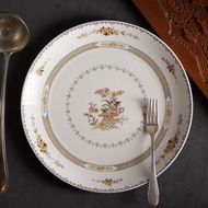 英國Royal Doulton漢彌頓系列玫瑰上菜盤