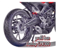 Ban Dunlop Sportmax GPR 300 160x60-17 -- Belakang