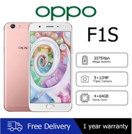 OPPO F1S 100% Original Smartphone Brand NEW Official 5.5inch Mobile Phone 4GB+64GB Mobiles Android Phones 5G Cellphone