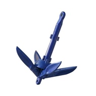 Blue Aluminum Anchor Blue Aluminum Folding Anchor Umbrella Anchor Boat Anchor Yacht Marine Hardware 
