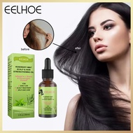 Eelhoe Hair Treatment Oil For Damage Hair Hair Care Products For Dry Hair Strengthening Oil Organics Rosemary Mint for Daily Use Scalp Treatment Split End Care Hair Repair Healthy Smoothes Dry Frizz and Strengthens Anti-fall （59ml)
