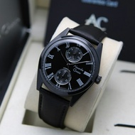 Alexandre christie AC 6578 jam tangan pria kulit asli original 100%