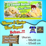 Banner, Banner, Mmt Selling Durian Dawet Ice, Durian Cendol Ice, cool