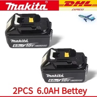 100% Genuine/Original Makita 18v5.0Ah6.0Ah for makita tools drill battery bl1850b BL1850 bl1860bl186