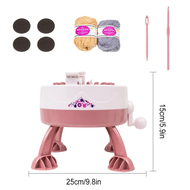Versatile Efficient 22/40/48-Needles Hand Knitting Machine for DIY Scarves Sweaters Hats Socks Craft