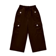 KGT Bamboo Slack Mini Cargo Kids Scuba Slim Cutting 4 POCKETS KIDS Cargo Pants Seluar Getah Panjang