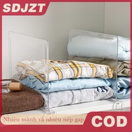 SDJZT Rõ ràng Acrylic tủ quần áo kệ tủ sách Divider nhà sử dụng tủ quần áo kệ tủ sách Divider baffle