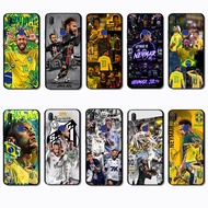 for 3c Vivo Y78 Y81 Y81S Y85 Y1820 Y91i Y91 Y91C Y95 Y93 NS47 neymar jr Fashionable soft black phone