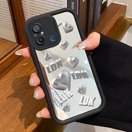 HP Phone Case For Xiaomi Redmi 12C Redmi 11A POCO C55 Case Platinum Art Case Cesing Not Easy to Yell