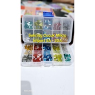 Micro Plug-in Fuse Fuse Box Fuse Set 5A-30A