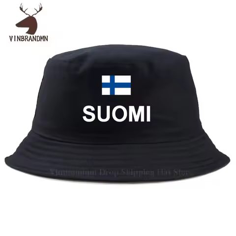 Hot sale Finland fishing hat brands printed for country cotton baseball cap nation team flag Finnish