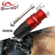 Suitable for Honda CB400X CB400F CBR400R Modified Accessories Exhaust Pipe Shock-resistant Glue Shock-resistant Rod Guard Bar