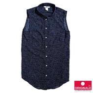H&M H&m Sleeveless - Polkadots Navy