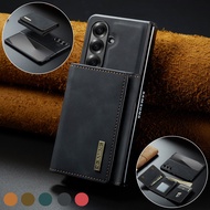 2 In 1  Case For   Z Fold 7 6 5 4G 5G 2025 Wallet Leather Card Holder Pocket Cover