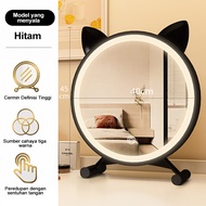 Sunfay Cermin Make Up Bulat Cermin Rias LED Dengan Touchscreen Cermin Rias Bulat 40CM / Cermin Led T