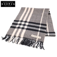Burberry [成色極佳] 3309800/62Q 經典格紋羊絨衫 168x30cm [二手]