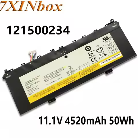 7XINbox 121500234 L13M6P71 L13S6P71 OEM 11.1V 50Wh 4520mAh Laptop Battery for Lenovo Yoga 2 13 Serie