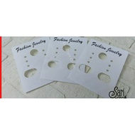 Earring Card Earring Holder Earring Display