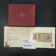 Limited edition** Commemorative Notes to Celebrate SG50 sgd50 + sgd10 dollar Singapore notes