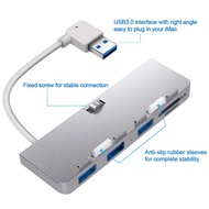 USB 3.0 Hub with 3 Ports and TF/SD Card Reader for iMac 21.5 27 Pro, Slim Unibody PC Accessories Hab