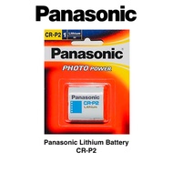 [ PANASONIC ] (CR-P2) 6V Lithium Battery | Photo Power Camera Battery | 1pcs Card