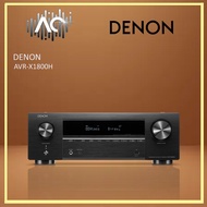 Denon AVR-X1800H (7.2 Ch/175W) 8K AV Receiver With HEOS +Free Gift