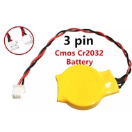 CR2032 3V 3 Pin Notebook CMOS Battery ( I PC ) cmos battery laptop battery