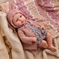 45 ซม.18 นิ้วผ้าตุ๊กตาเด็กทารก Reborn ตุ๊กตาสําหรับสาว Bebe เหมือนจริง Reborn ตุ๊กตาเด็กทารกนุ่มตุ๊ก