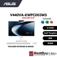 ASUS DESKTOP AIO V440VA-KWPC003WS (WHITE) i3-1315U/ 8GB/ 512GB/ OPI