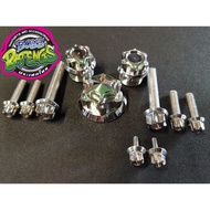 11pcs. HANDLE BAR SET RAIDER J 110-115 (GOLD-WHITE GOLD-TITANIUM-CNC GEAR TYPE)