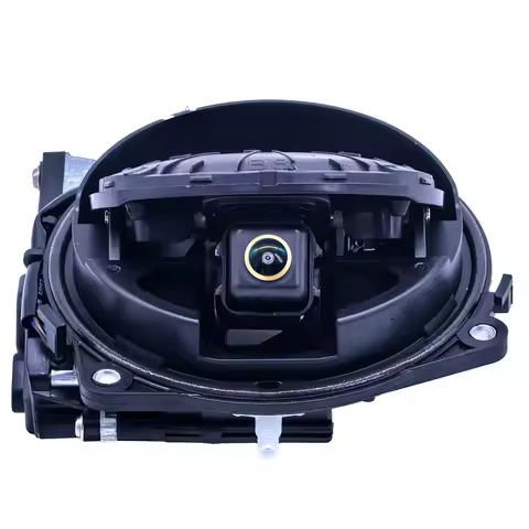 CVBS- AHD1080P Flipping Logo Reversing Emblem Vehicle Parking CCD HD Car Rear View Camera for Golf 5