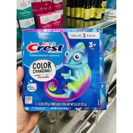 Crest Kid 3+ Color Changing Toothpaste.